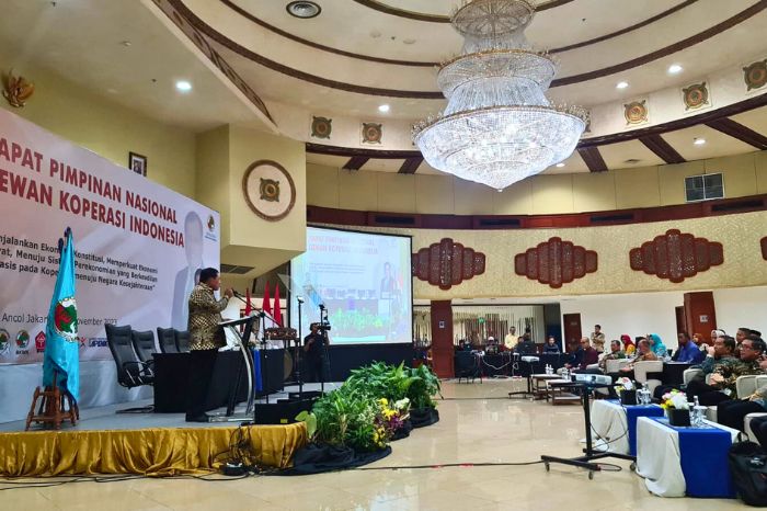 Rapat Pimpinan Nasional (Rapimnas) Dekopin telah resmi dibuka dengan megah di Hotel Mercure Ancol, Sabtu 4 hingga 6 November 2023. (Doc.Ist)