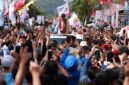 Calon presiden nomor urut 2, Prabowo Subianto menyapa puluhan ribu masyarakat Sulawesi Utara. (Dok. TKN Prabowo - Gibran)