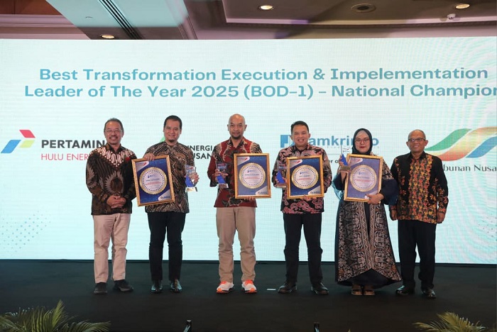 Suasana malam penganugerahan IDTI Awards 2025, di mana PHE tampil dominan dengan raihan tertinggi di berbagai kategori digital. (Dok. PHE)